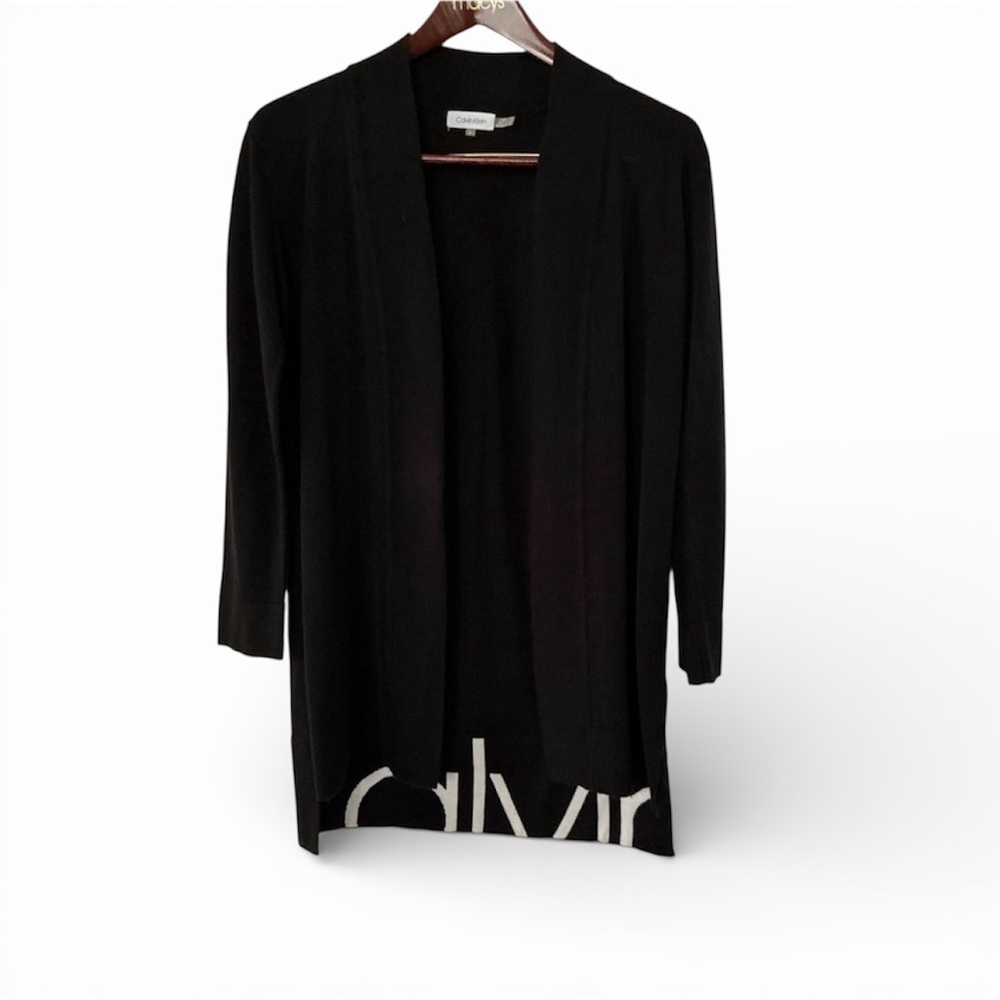 Calvin Klein open fromt cardigan sweater